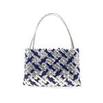 Kete Silver and Blue Aluminium - 14 ends | by Anna Gedson