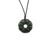 Disc Pounamu Pendant - Kina Design | by Ana Krakosky