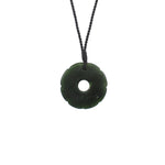 Disc Pounamu Pendant - Kina Design | by Ana Krakosky