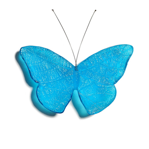 Glass Kinetic Mount Butterfly Wall Sculpture - Admiral / Kahukura | by Luke Jacomb Studio