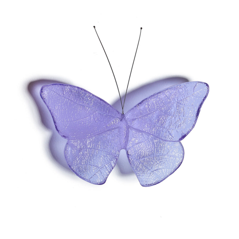 Glass Kinetic Mount Butterfly Wall Sculpture - Admiral / Kahukura | by Luke Jacomb Studio