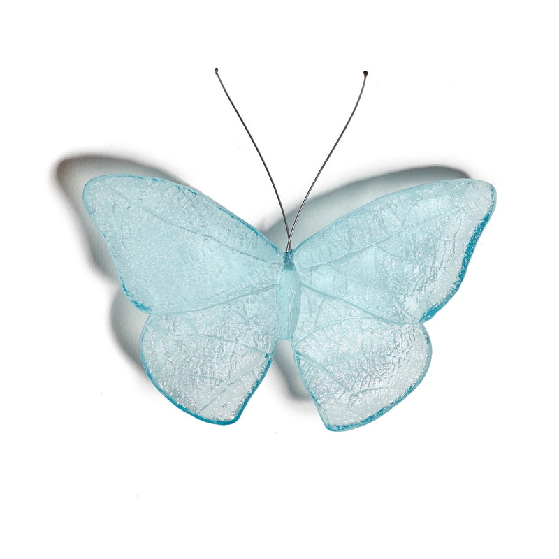 Glass Kinetic Mount Butterfly Wall Sculpture - Admiral / Kahukura | by Luke Jacomb Studio