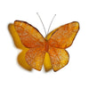 Glass Kinetic Mount Butterfly Wall Sculpture - Monarch / Kahuku | by Luke Jacomb Studio