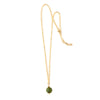 Kōpū Neckalce - 14k Rolled Gold with Greenstone by Charlotte Penman