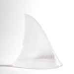 Glass Shark Fin Sculpture - Clear | by Luke Jacomb Studio