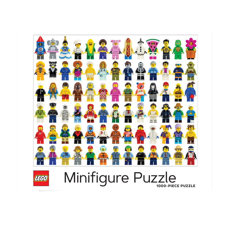 LEGO Minifigure 1000-piece jigsaw puzzle