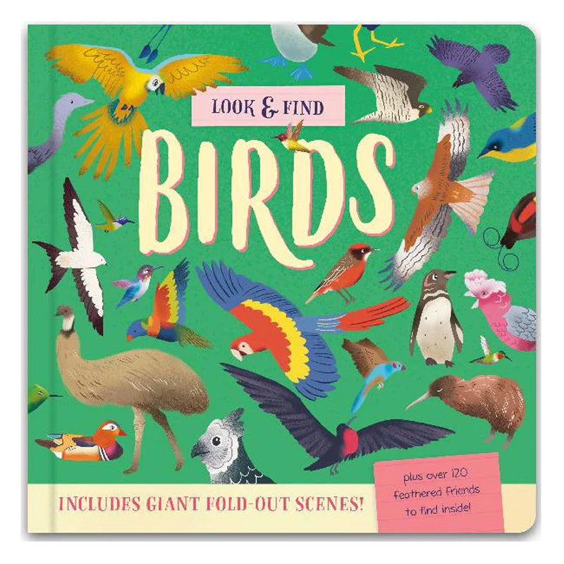 Look & Find Birds Board Book | Written and Designed by Laura Chamberlain