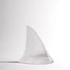 Glass Shark Fin Sculpture - Clear | by Luke Jacomb Studio
