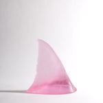 Glass Shark Fin Sculpture - Pink | by Luke Jacomb Studio