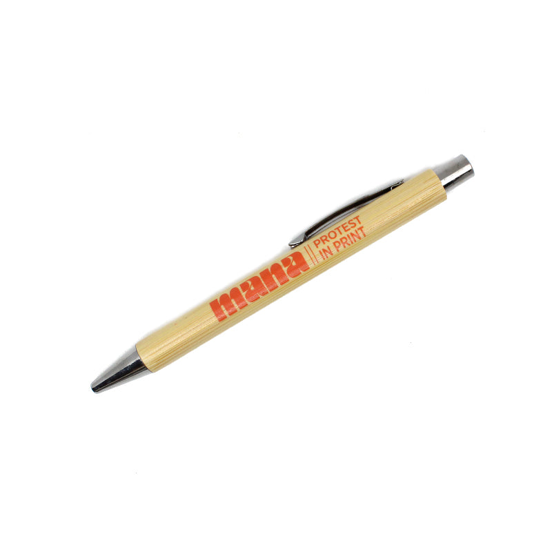 Mana Bamboo Pen - Black Ink