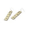 Mana Earrings - Gold | by Nichola Te Kiri