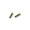 Mana Rectangle Earrings - 3 Colours | by Nichola Te Kiri