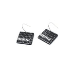 Mana Square Earrings - 2 Colours | by Nichola Te Kiri