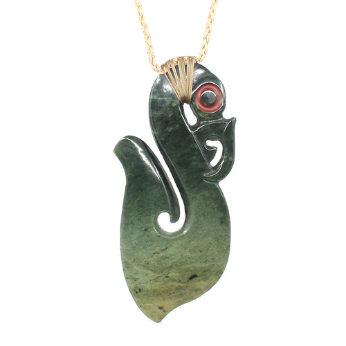 Manaia Pounamu Pendant - Large | by Alex Sands