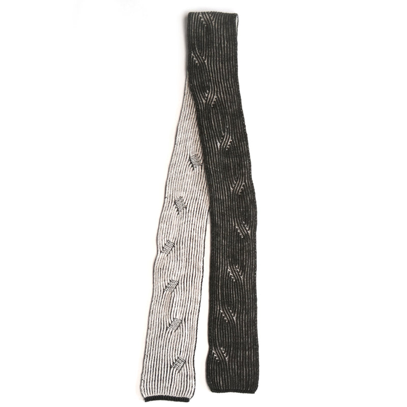 Meander Narrow Scarf in Arapawa Blend | Knit Shepherd