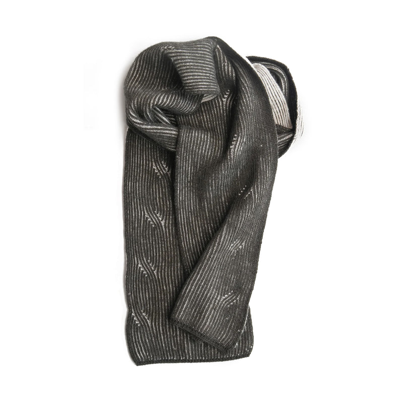 Meander Wide  Scarf in Arapawa Blend | Knit Shepherd