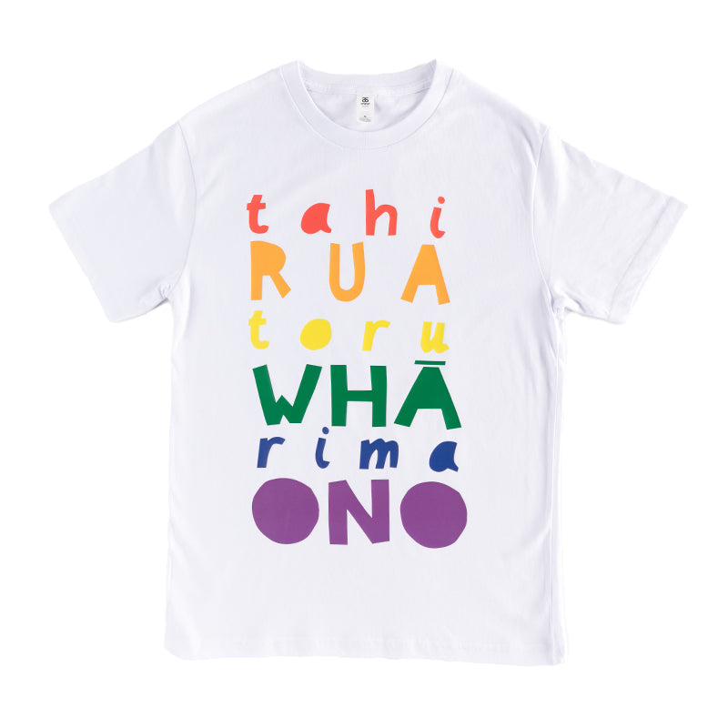 Mens fit Te Reo T shirts - Numbers