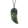 Niho Pounamu Pendant