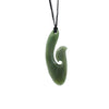 Notched Hei Matau Pounamu Pendant