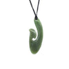 Notched Hei Matau Pounamu Pendant