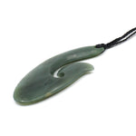 Notched Hei Matau Pounamu Pendant