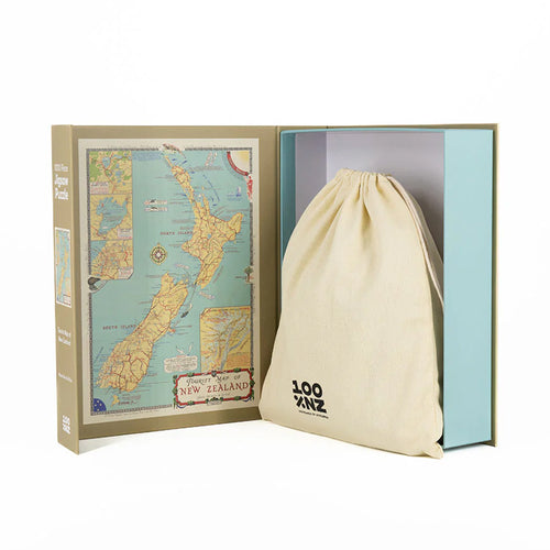 Tourist Map of NZ- 1000 Piece Jigsaw Puzzle