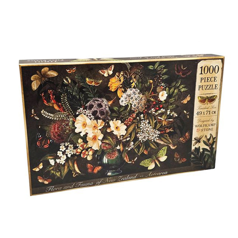 Native Flora & Fauna 1000 Piece Jigsaw Puzzle Auckland Museum