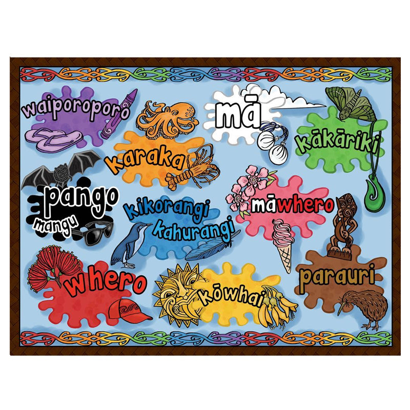 Ngā Tae (Colours) - 35 piece Puzzle