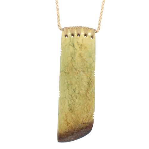 Niho with Manaia Pounamu Pendant - Large | by Alex Sands