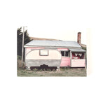 Notebook - "Pink Caravan Harwood. A Classic Pink Caravan with Matching Crib" - Robin Morrison: Road Trip