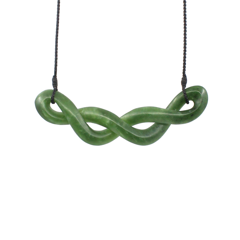 Twist Breastplate Pounamu Pendant | by Ric Moor