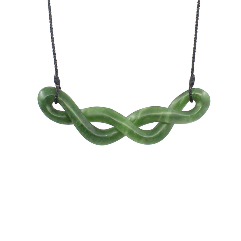 Twist Breastplate Pounamu Pendant | by Ric Moor