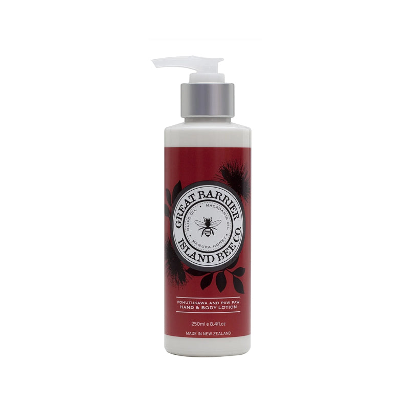 Pohutukawa and Paw Paw Hand and Body Lotion 250ml