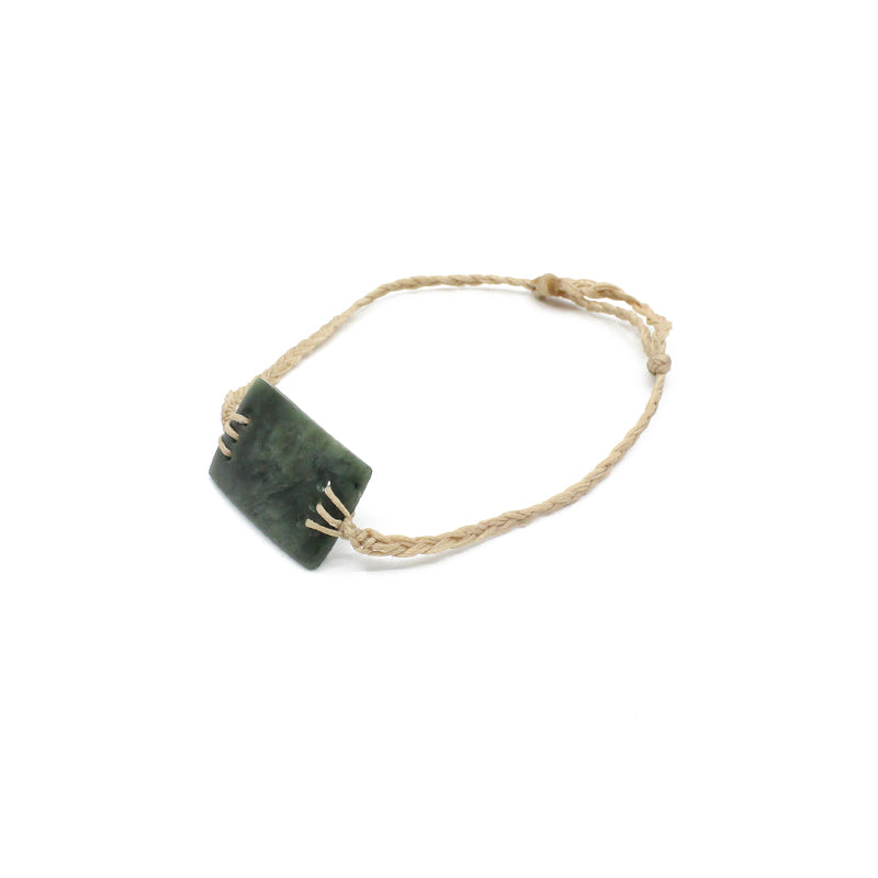 Adjustable Pounamu Bracelet | by Alex Sands