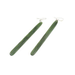Pounamu Drop Earrings | by Alex Sands