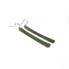 Pounamu Long Earrings | by Ric Moor