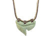 Tiger Shark Tooth Pounamu Pendant | by Karaitiana Akroyd