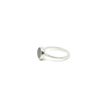 Pounamu & Sterling Silver Ring