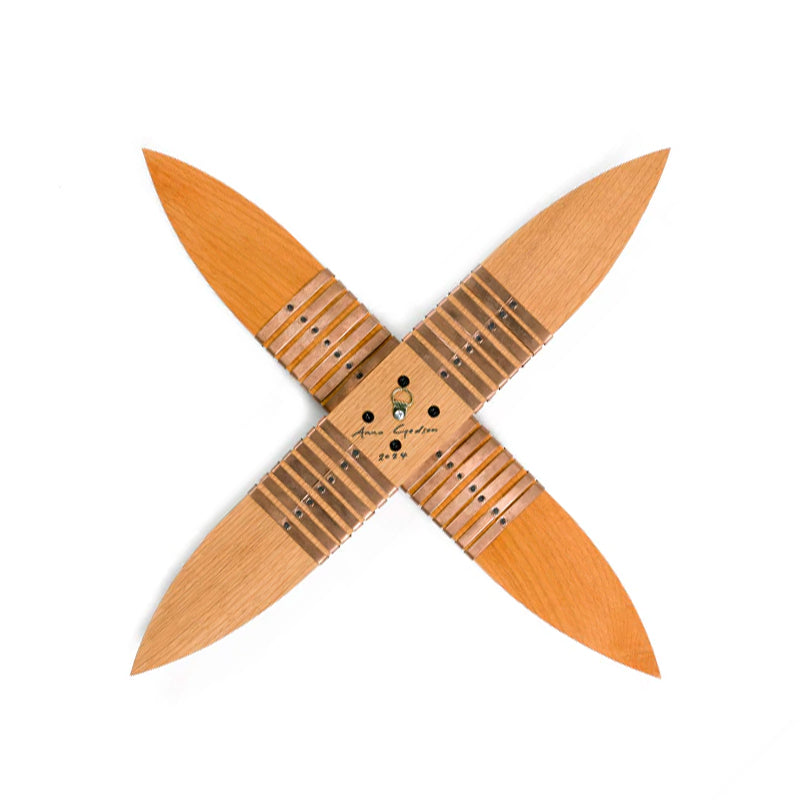 Putiputi Wall Art - Copper & Gold | By Anna Gedson - Whakatōhea