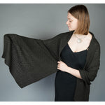 Rapids Wrap in Arapawa Blend | Knit Shepherd