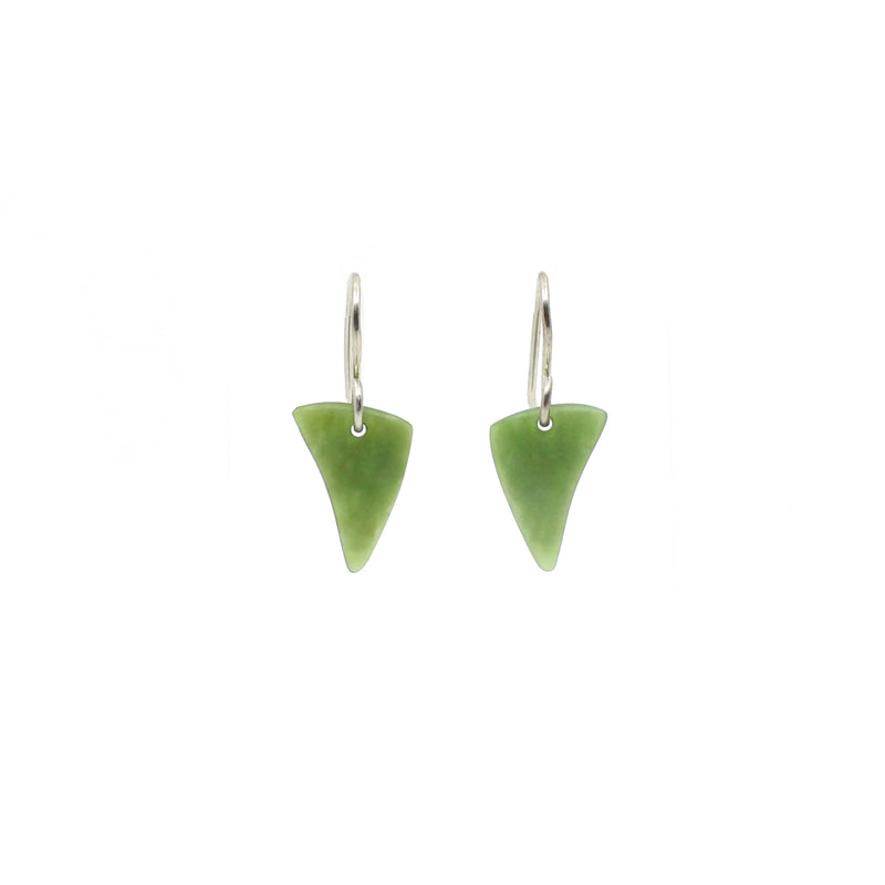 Pounamu Earrings - Small | by Ric Moor