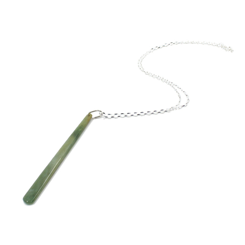 Roimata Pounamu Sterling Silver Necklace