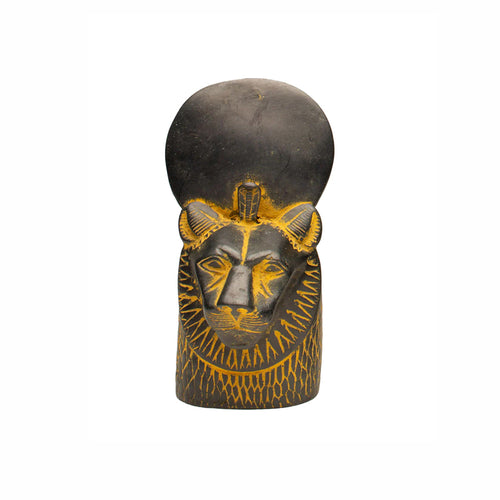 Sekhmet Bust - Antique Gold