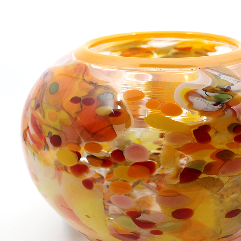 Shard Glass Fish Bowl - Orange | by Keith Grinter