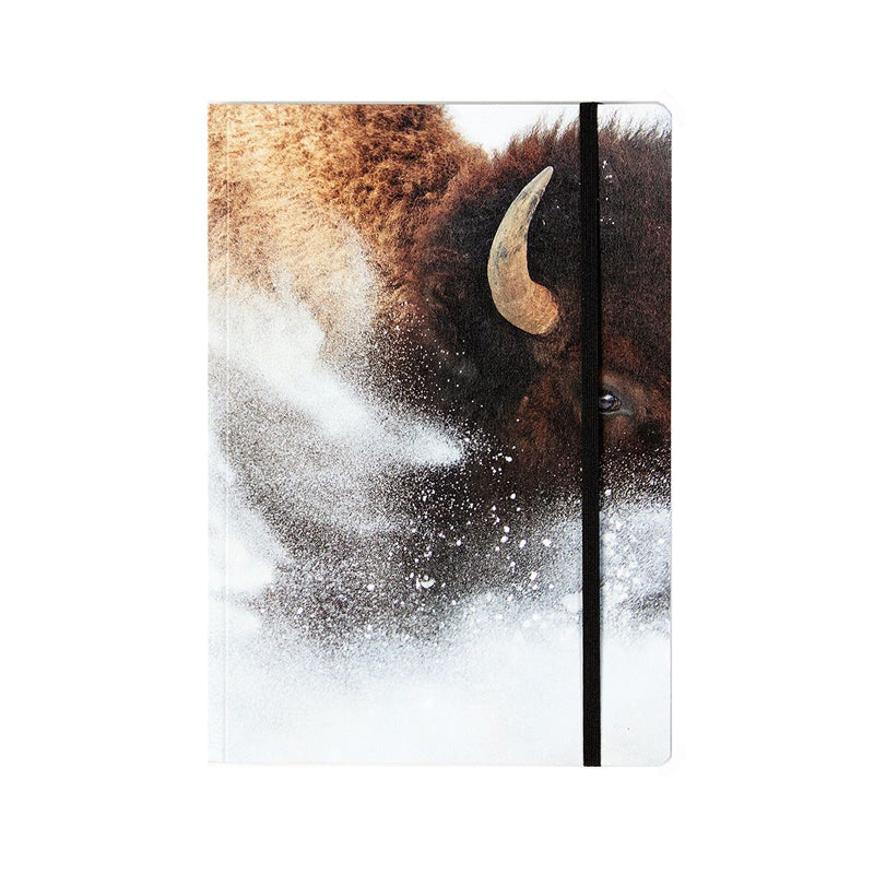 Snow Bison - A5 Notebook