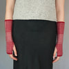 Taranaki Wrist Warmers in Merino - Pōhutukawa | Knit Shepherd