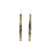 Te Tau Ihu Pounamu Drop Earrings | by Elisha Hobbs