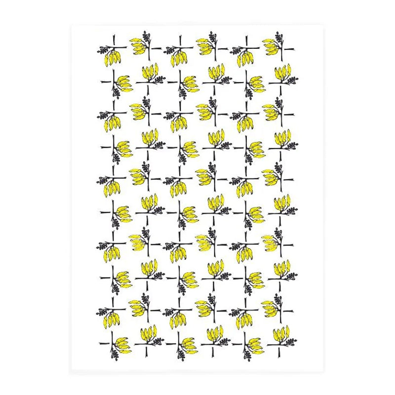 Kowhai Weave Tea Towel