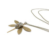 Timepiece Victorian Dragonfly Pendant - Brass | by Rainey Designs