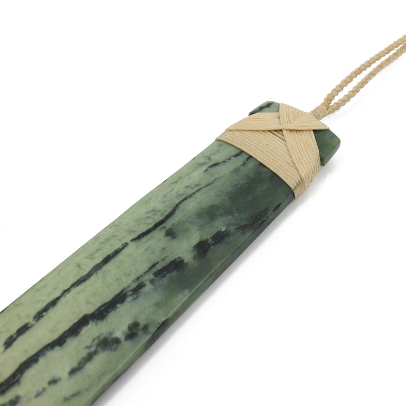 Toki Pounamu Pendant - Large | by Ric Moor